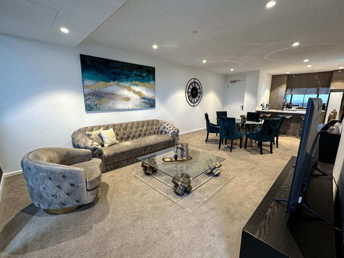 Deluxe 3 Bedroom Apartment In Southbank 멜번 외부 사진