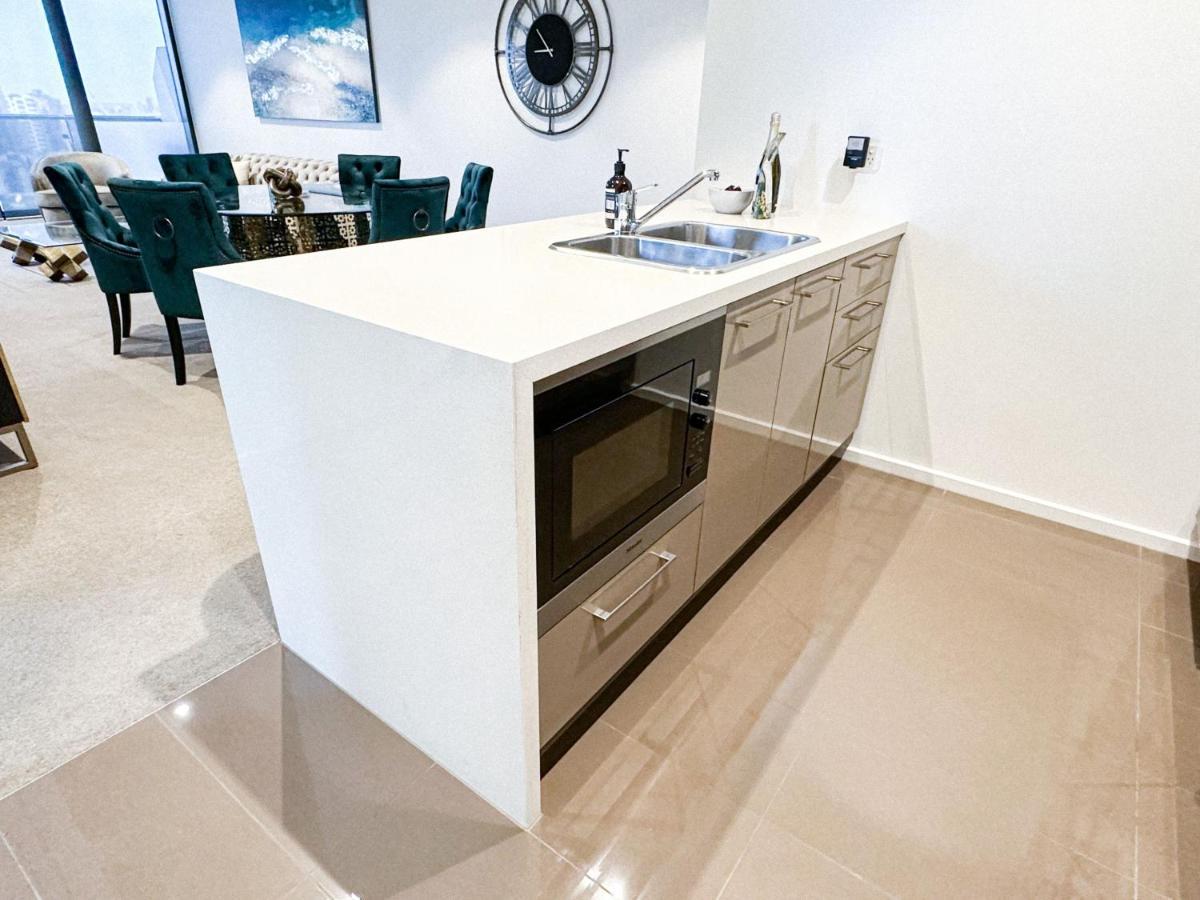 Deluxe 3 Bedroom Apartment In Southbank 멜번 외부 사진