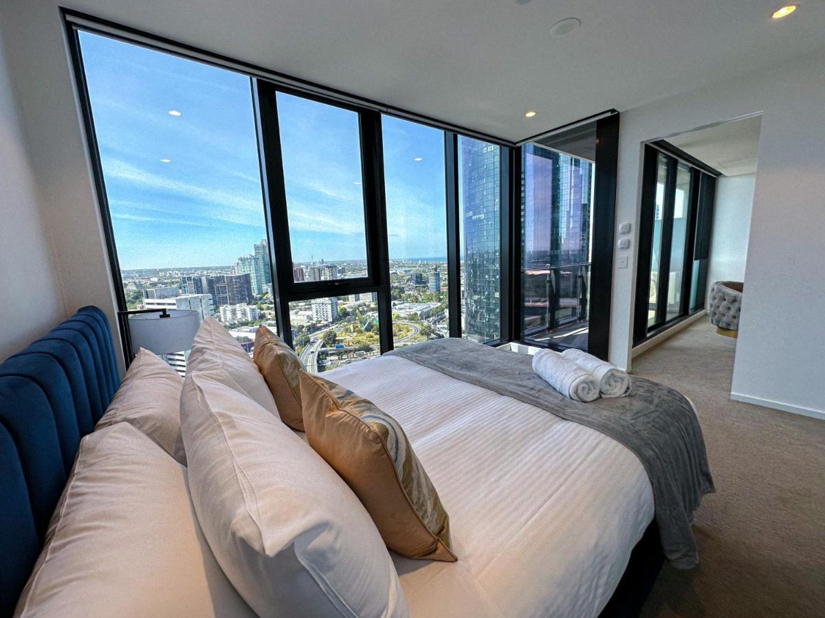 Deluxe 3 Bedroom Apartment In Southbank 멜번 외부 사진