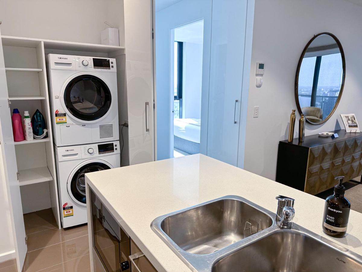 Deluxe 3 Bedroom Apartment In Southbank 멜번 외부 사진