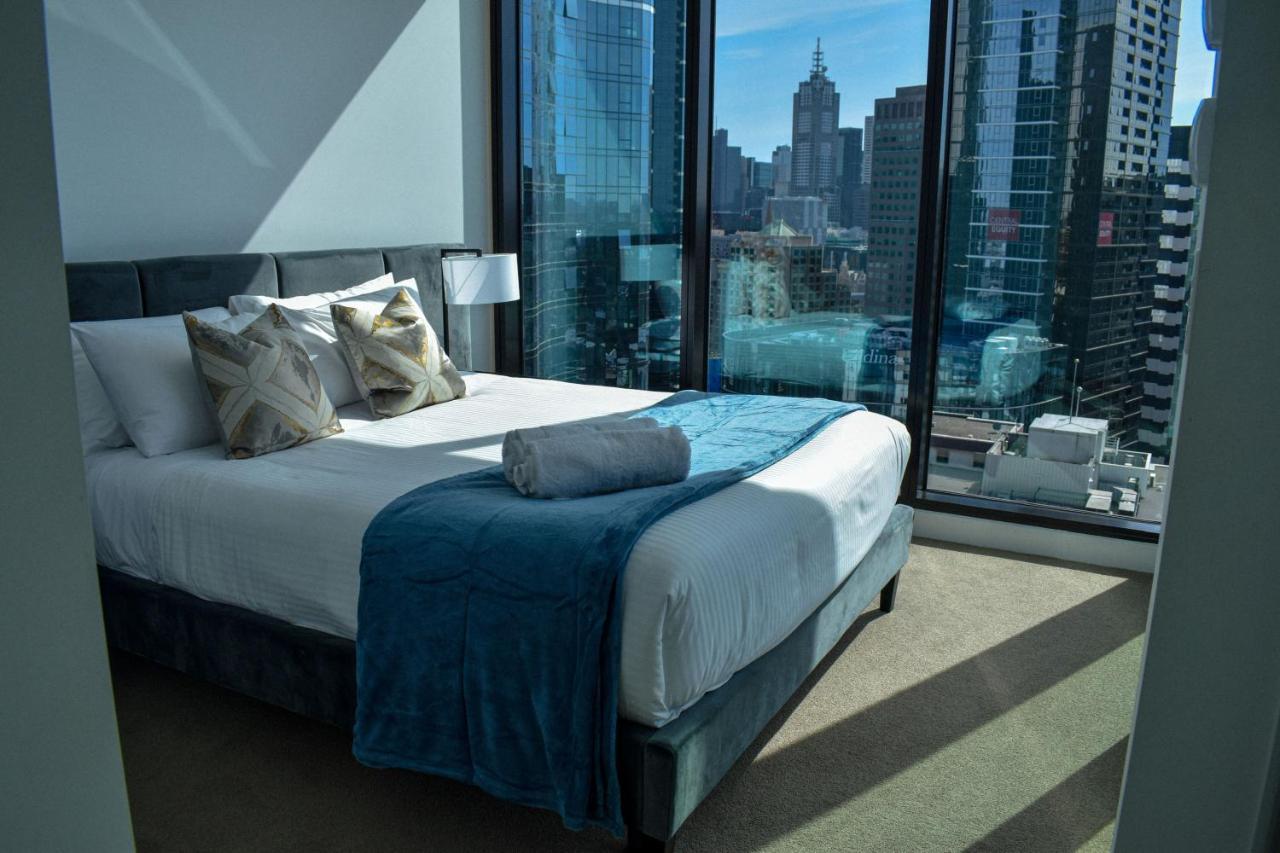 Deluxe 3 Bedroom Apartment In Southbank 멜번 외부 사진